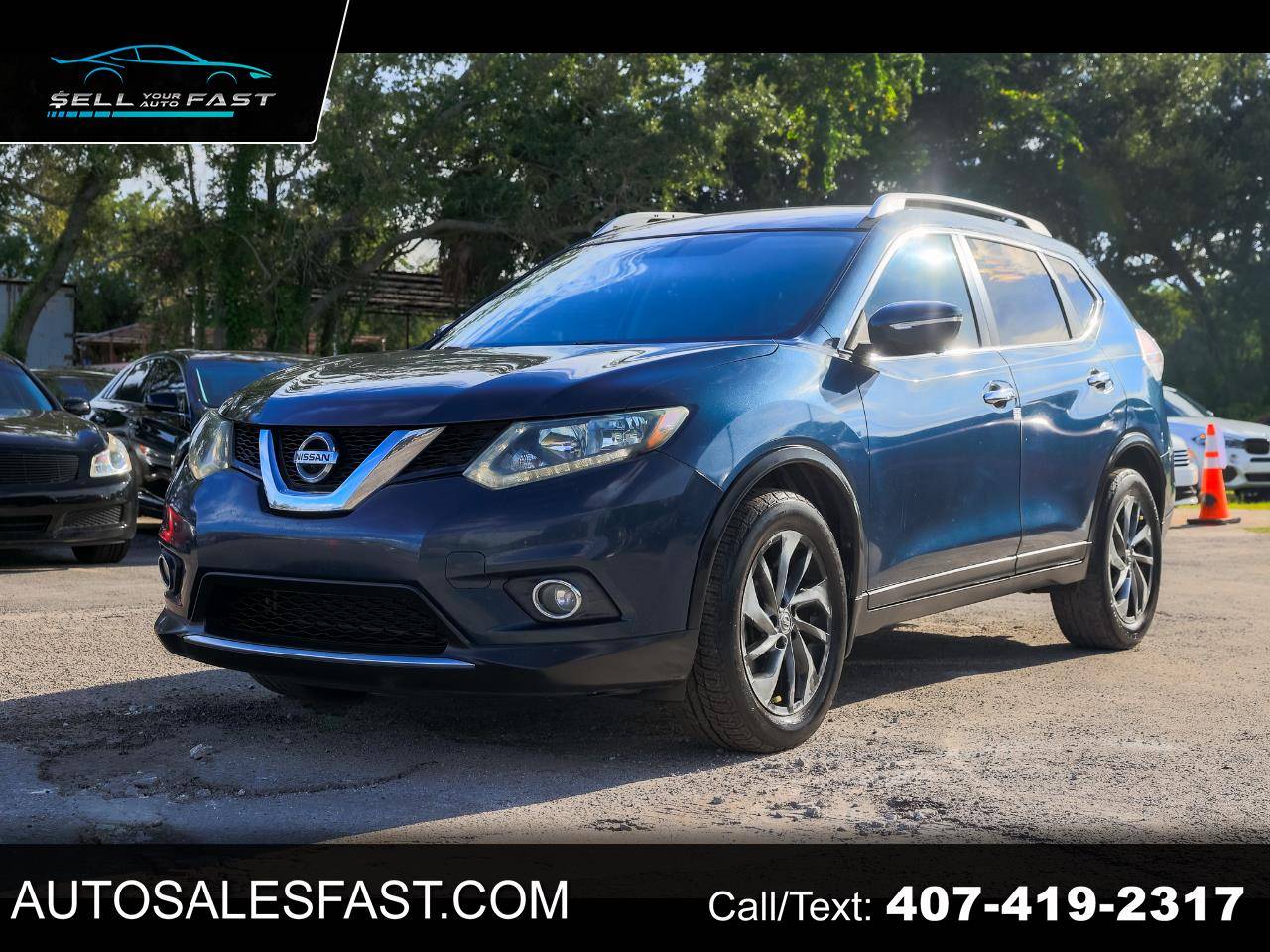 2015 Nissan Rogue SL — SUV — 180,047 mi — Orlando, FL