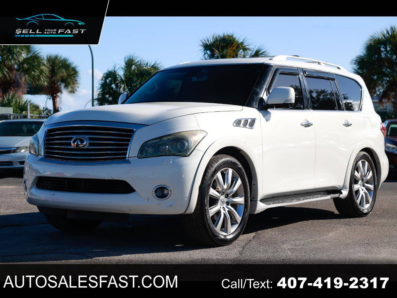 2012 INFINITI QX56 8-passenger — SUV — 201,468 mi — Orlando, FL