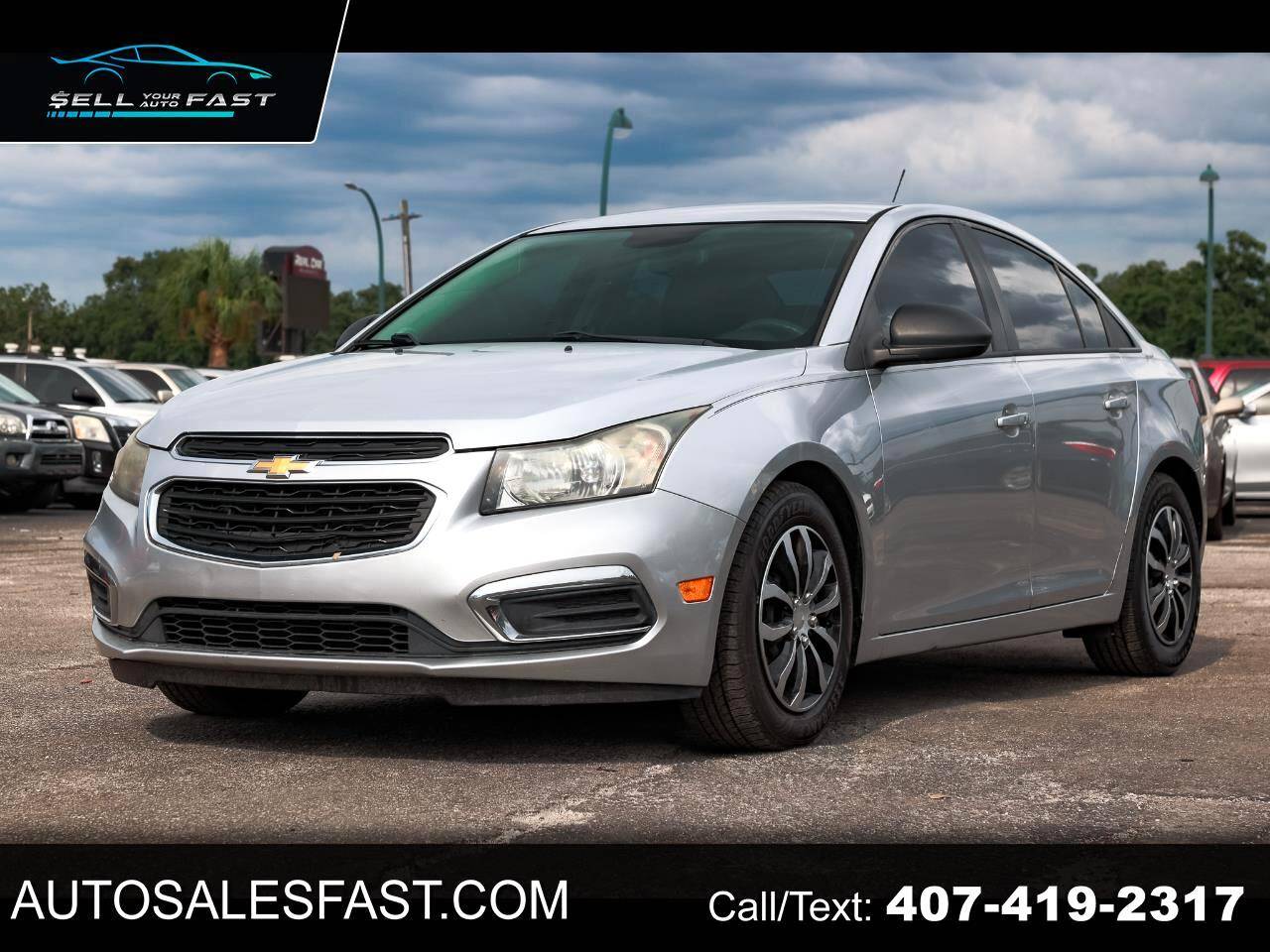 2015 Chevrolet Cruze LS — Sedan — 148,488 mi — Orlando, FL