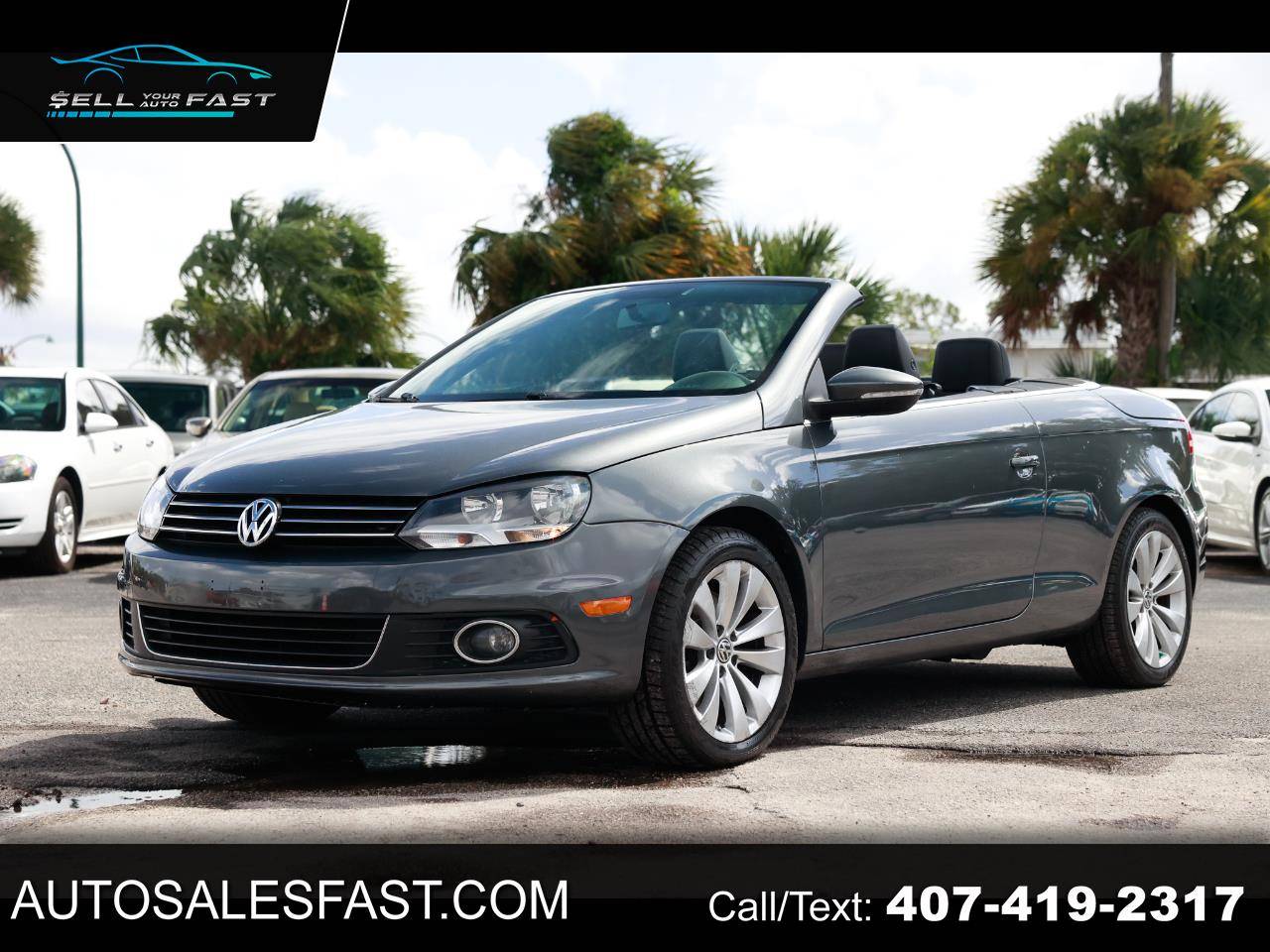 2013 Volkswagen Eos Komfort — Convertible — 70,291 mi — Orlando, FL