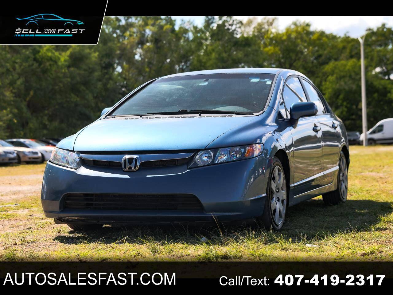 2008 Honda Civic LX — Sedan — 188,415 mi — Orlando, FL