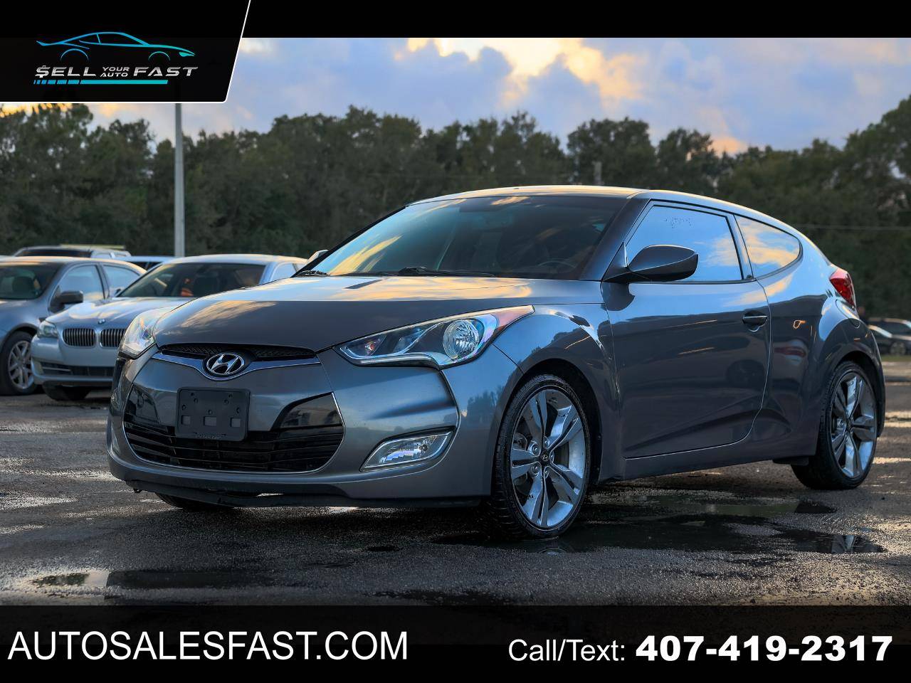 2015 Hyundai Veloster Base — Hatchback — 108,235 mi — Orlando, FL