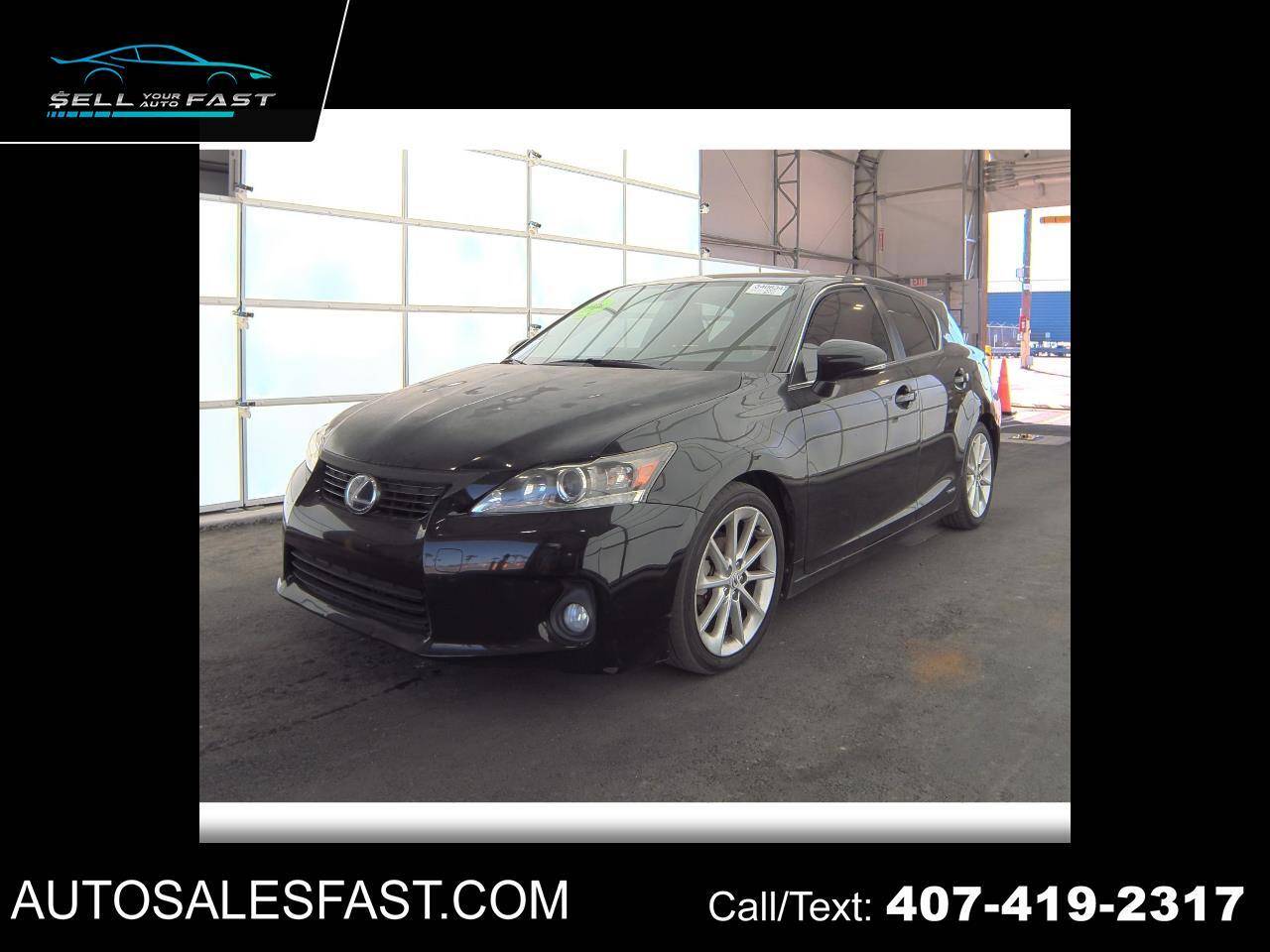2012 Lexus CT CT 200h — Hatchback — 196,080 mi — Orlando, FL
