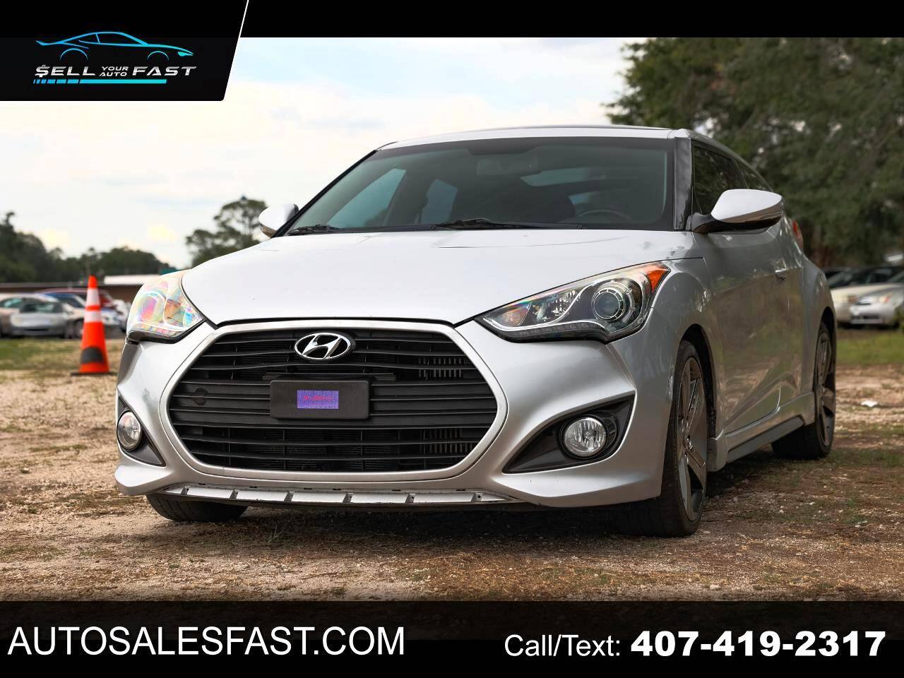 2013 Hyundai Veloster Turbo — Hatchback — 112,087 mi — Orlando, FL