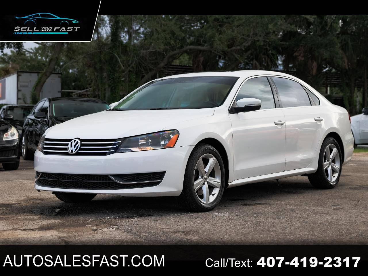 2013 Volkswagen Passat SE — Sedan — 129,011 mi — Orlando, FL