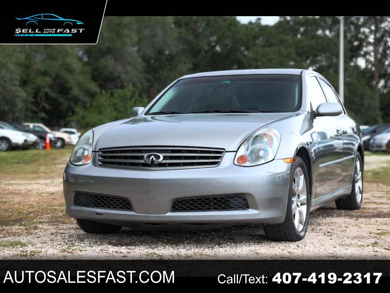 2006 INFINITI G G35 — Sedan — 153,616 mi — Orlando, FL