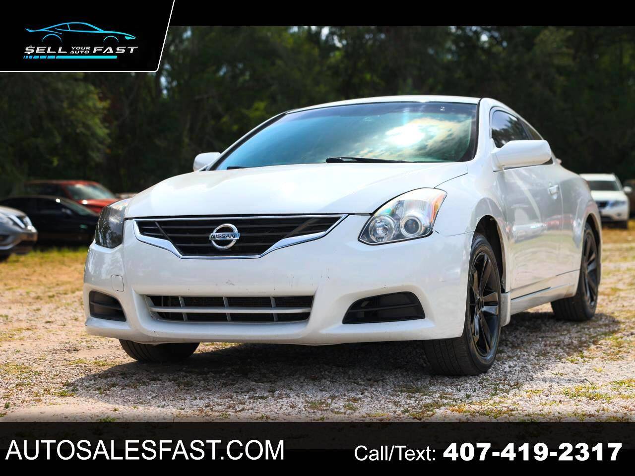 2010 Nissan Altima 2.5 S — Coupe — 162,377 mi — Orlando, FL