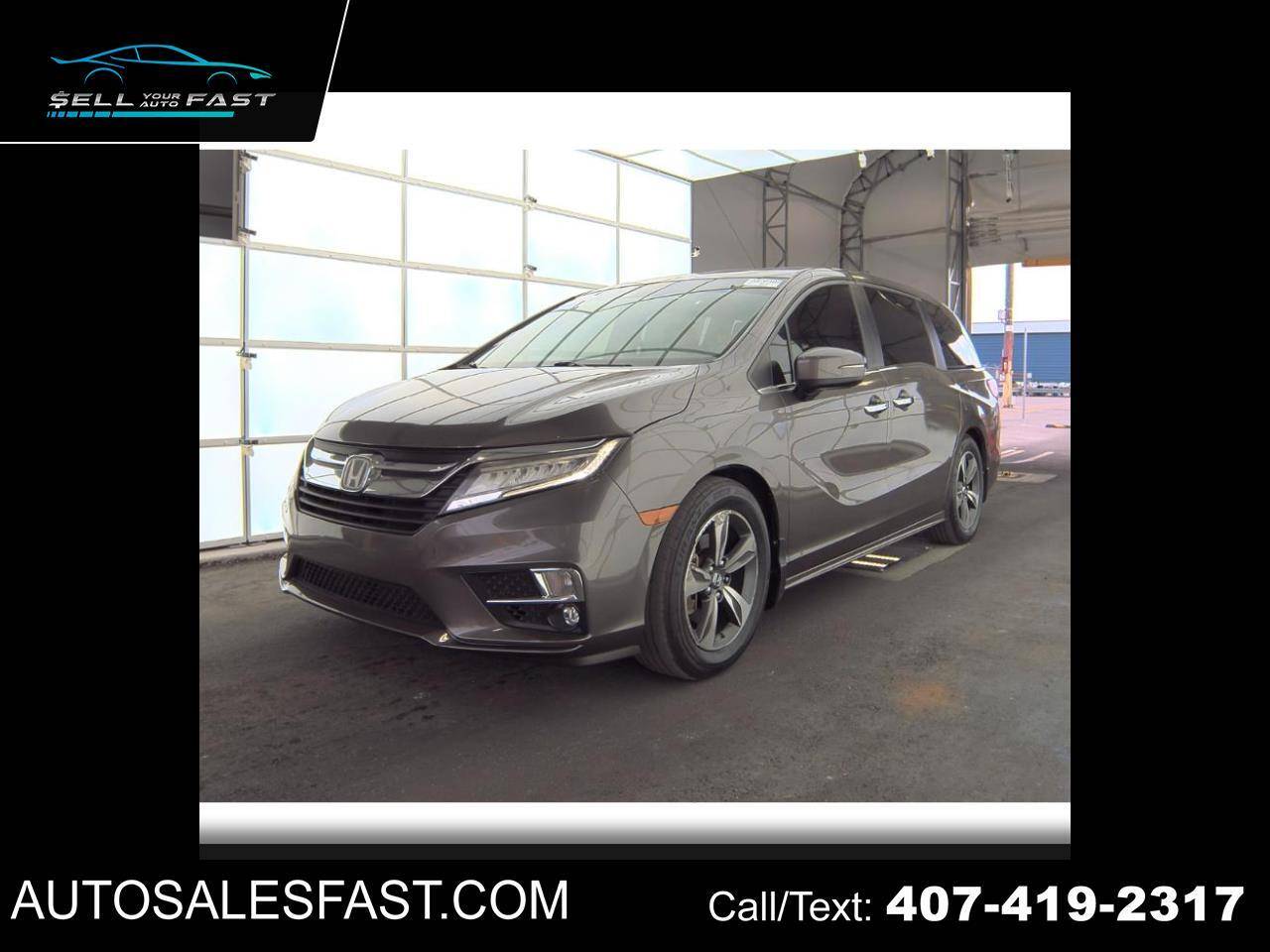 2018 Honda Odyssey Touring — Minivan — 55,888 mi — Orlando, FL