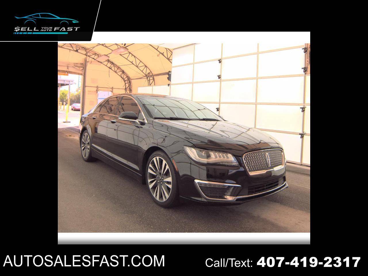 2017 Lincoln MKZ Select — Sedan — 90,454 mi — Orlando, FL