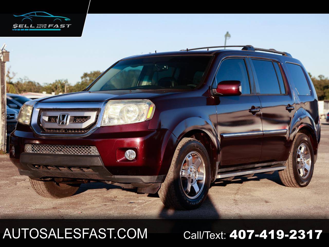 2011 Honda Pilot Touring — SUV — 208,044 mi — Orlando, FL