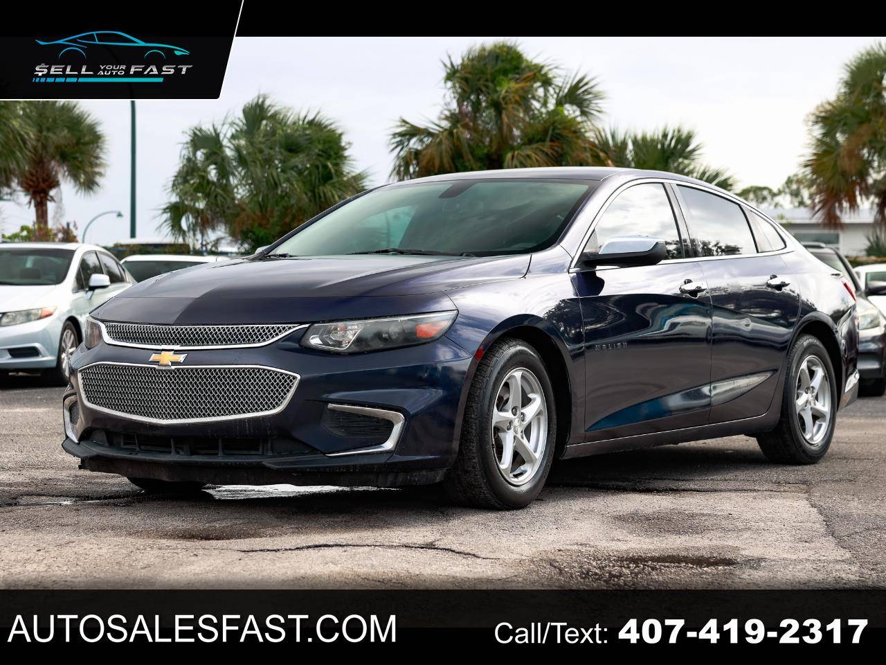 2017 Chevrolet Malibu LS — Sedan — 149,511 mi — Orlando, FL