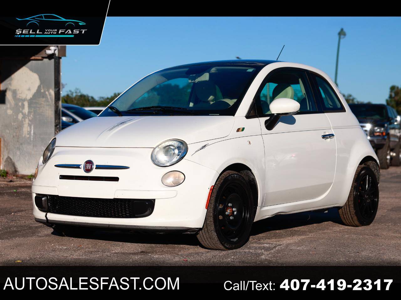 2013 FIAT 500 Pop — Coupe — 127,448 mi — Orlando, FL