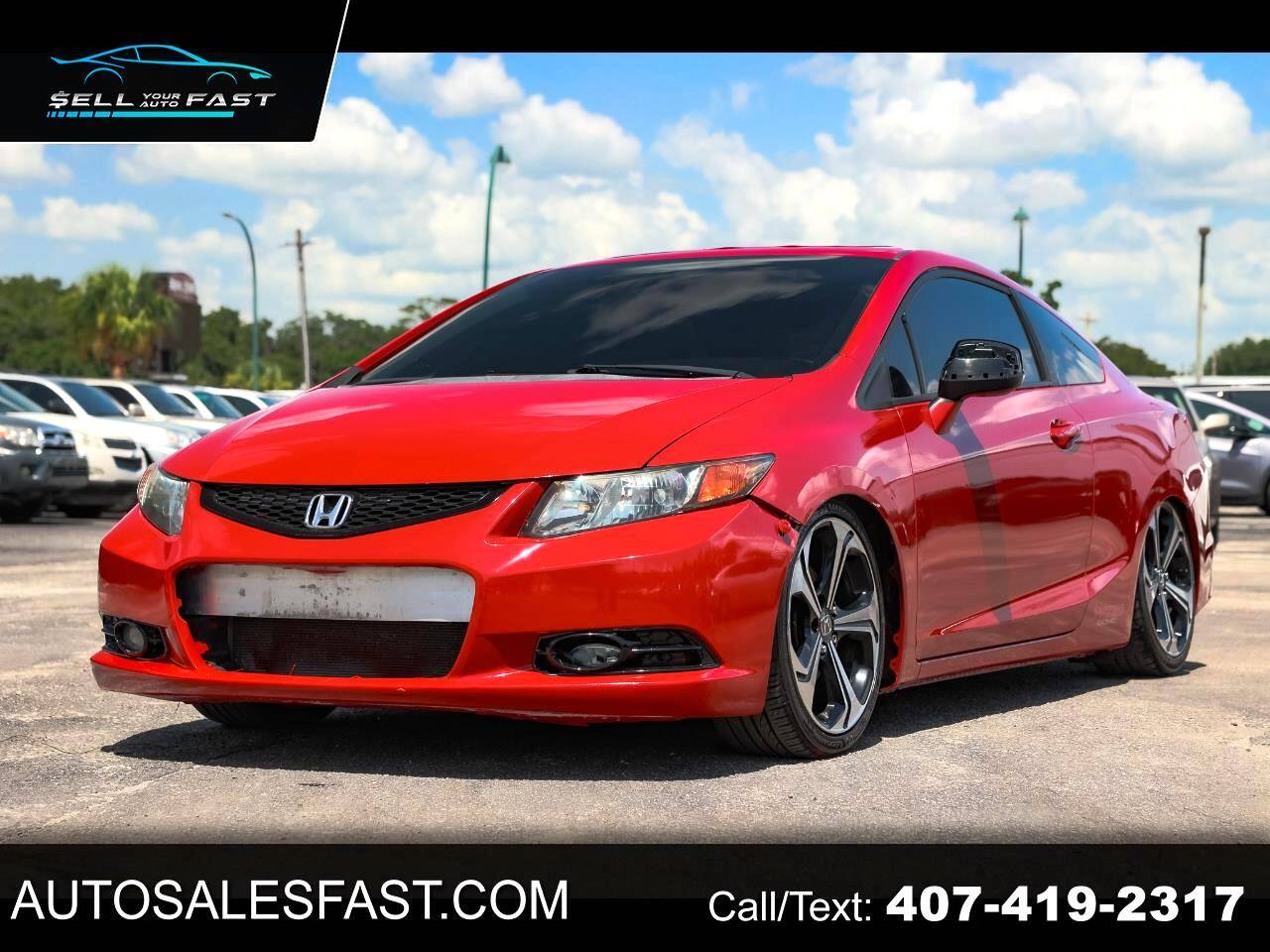 2012 Honda Civic Si — Coupe — 107,502 mi — Orlando, FL