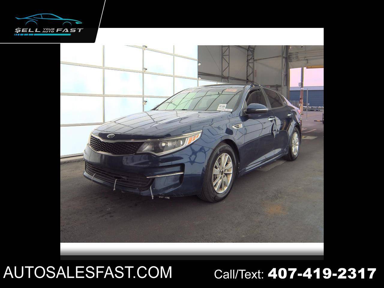 2016 Kia Optima LX — Sedan — 195,396 mi — Orlando, FL