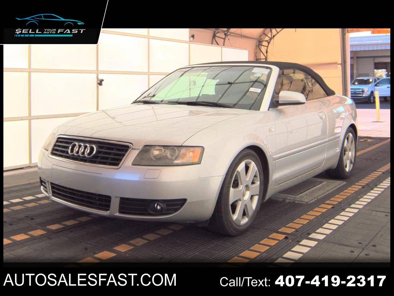 2006 Audi A4 1.8T — Convertible — 45,164 mi — Orlando, FL