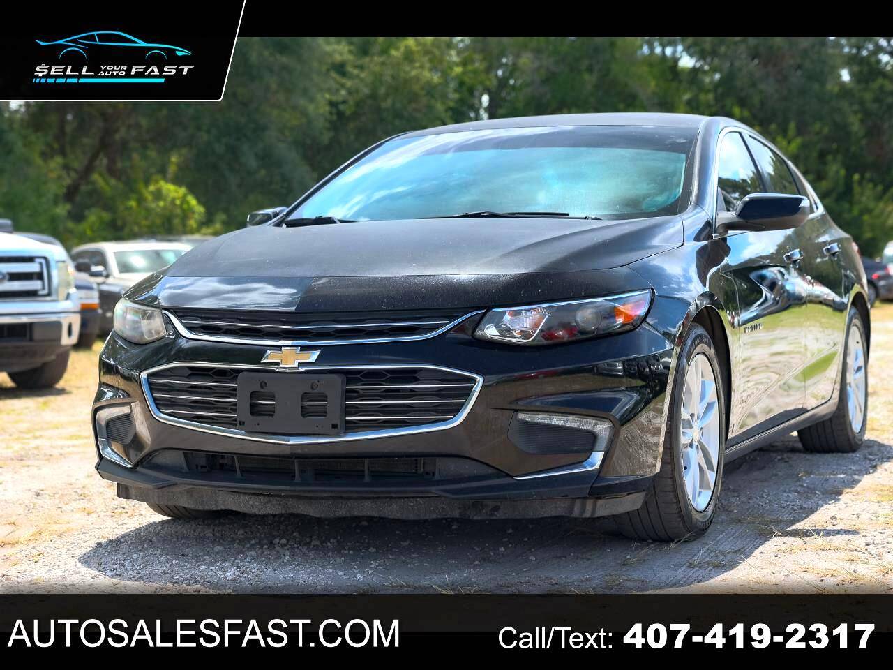 2017 Chevrolet Malibu LT — Sedan — 195,606 mi — Orlando, FL