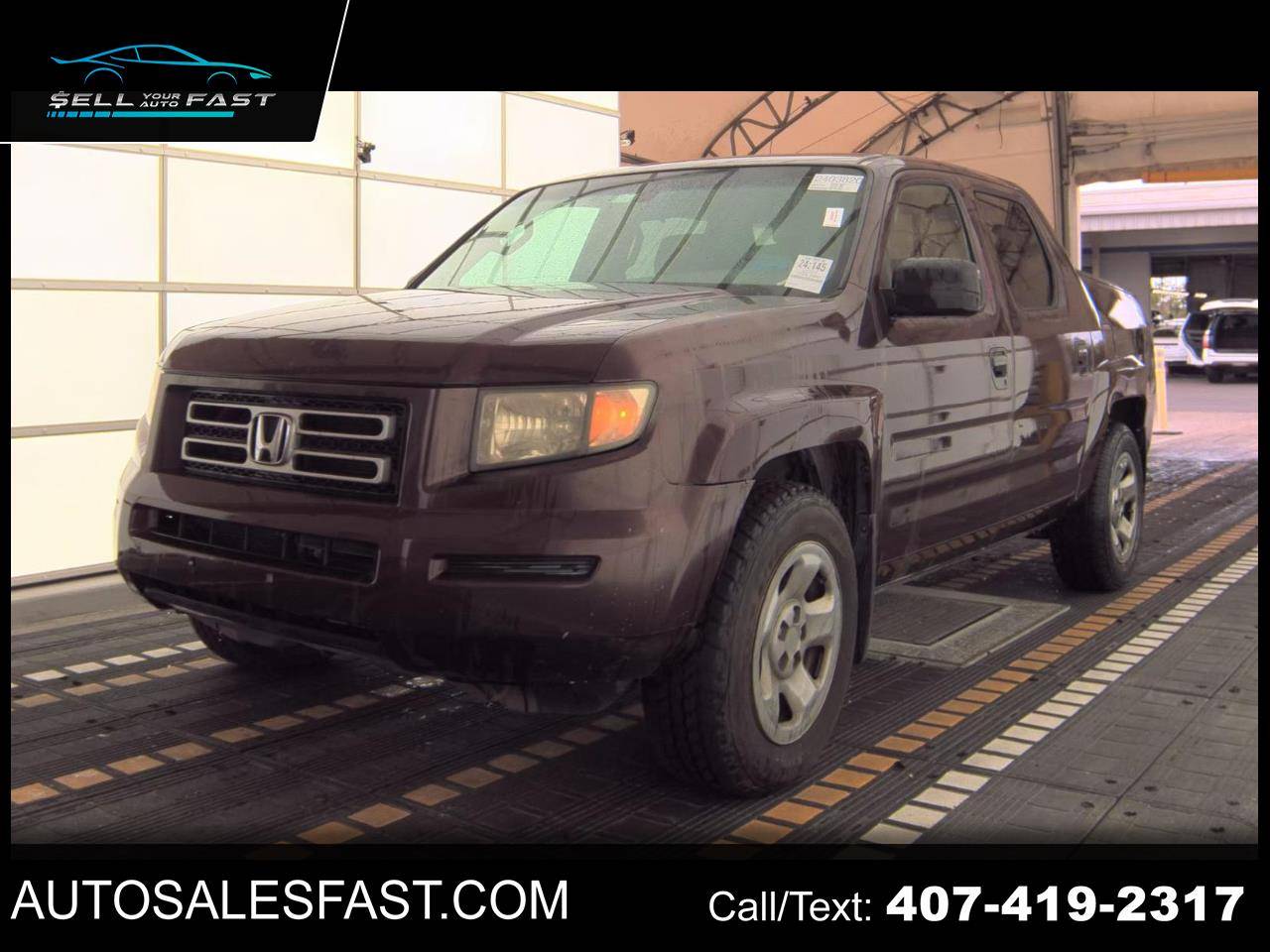 2007 Honda Ridgeline RT — Pickup Truck — 234,666 mi — Orlando, FL