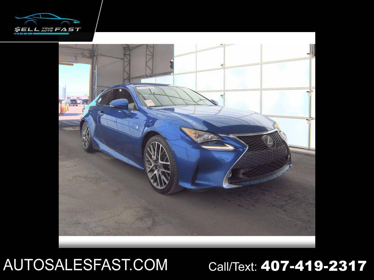 2015 Lexus RC RC 350 — Coupe — 238,279 mi — Orlando, FL