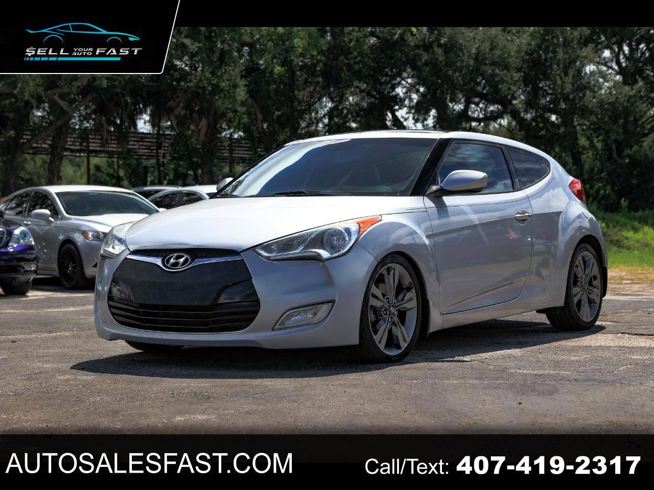 2016 Hyundai Veloster Base — Hatchback — 126,374 mi — Orlando, FL