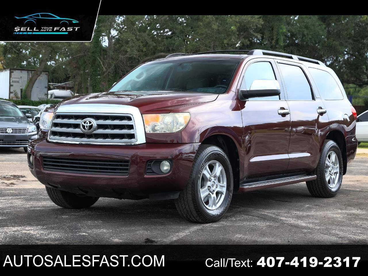 2008 Toyota Sequoia Limited — SUV — 211,032 mi — Orlando, FL