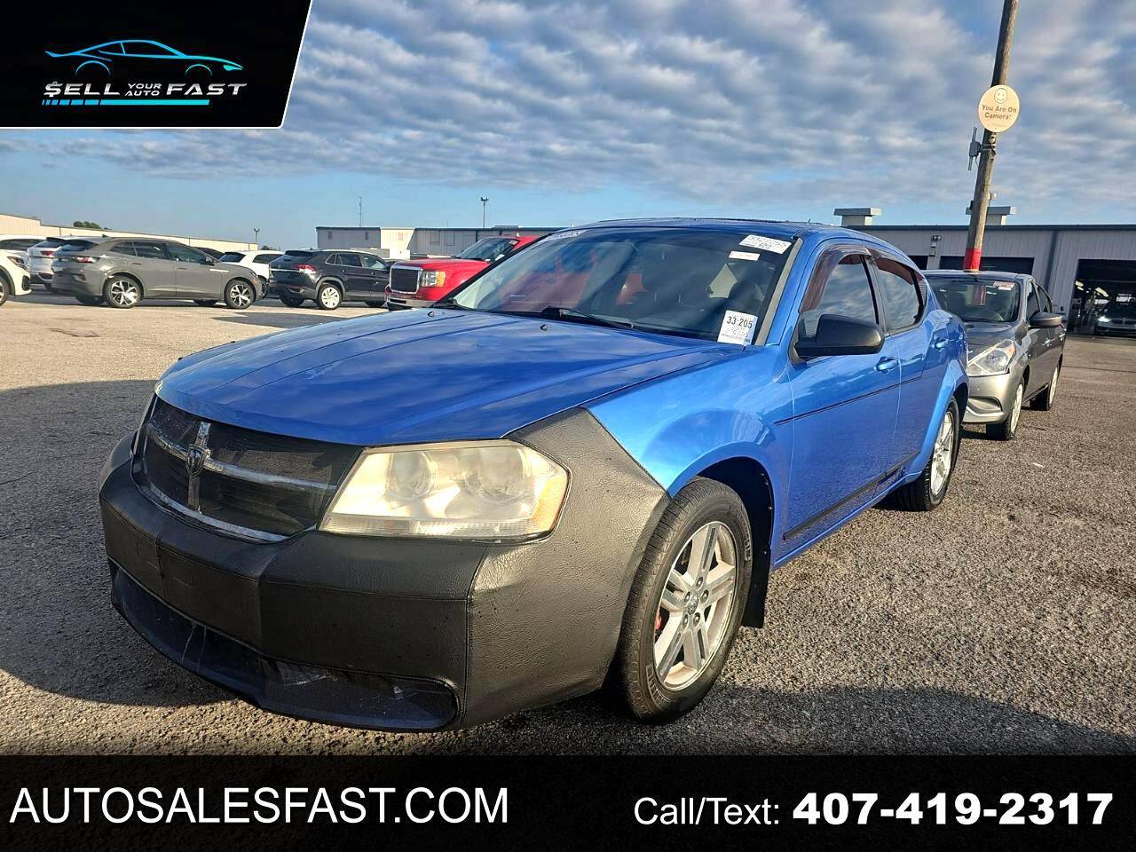 2008 Dodge Avenger SXT — Sedan — 276,595 mi — Orlando, FL