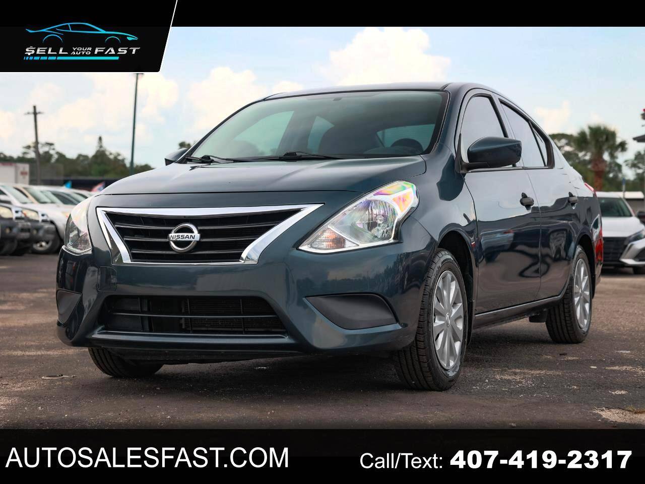 2017 Nissan Versa 1.6 S Plus — Sedan — 100,821 mi — Orlando, FL