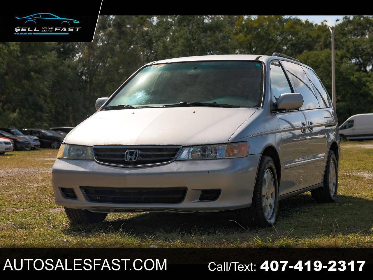 2002 Honda Odyssey EX-L — Minivan — 163,033 mi — Orlando, FL