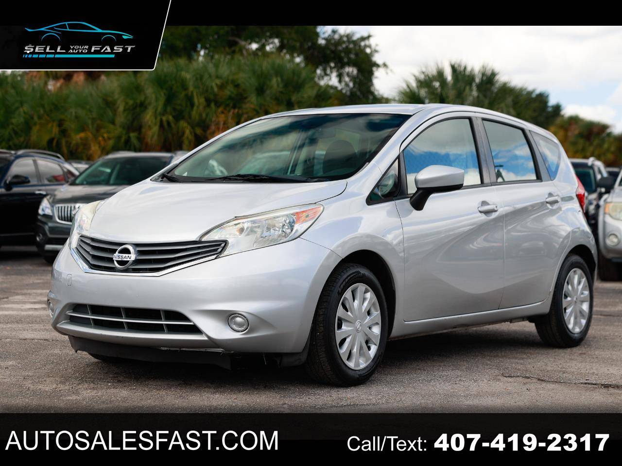 2016 Nissan Versa 1.6 SV — Hatchback — 87,844 mi — Orlando, FL