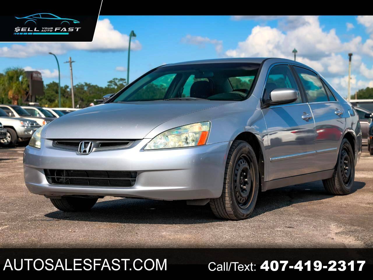 2003 Honda Accord LX V6 — Sedan — 97,226 mi — Orlando, FL