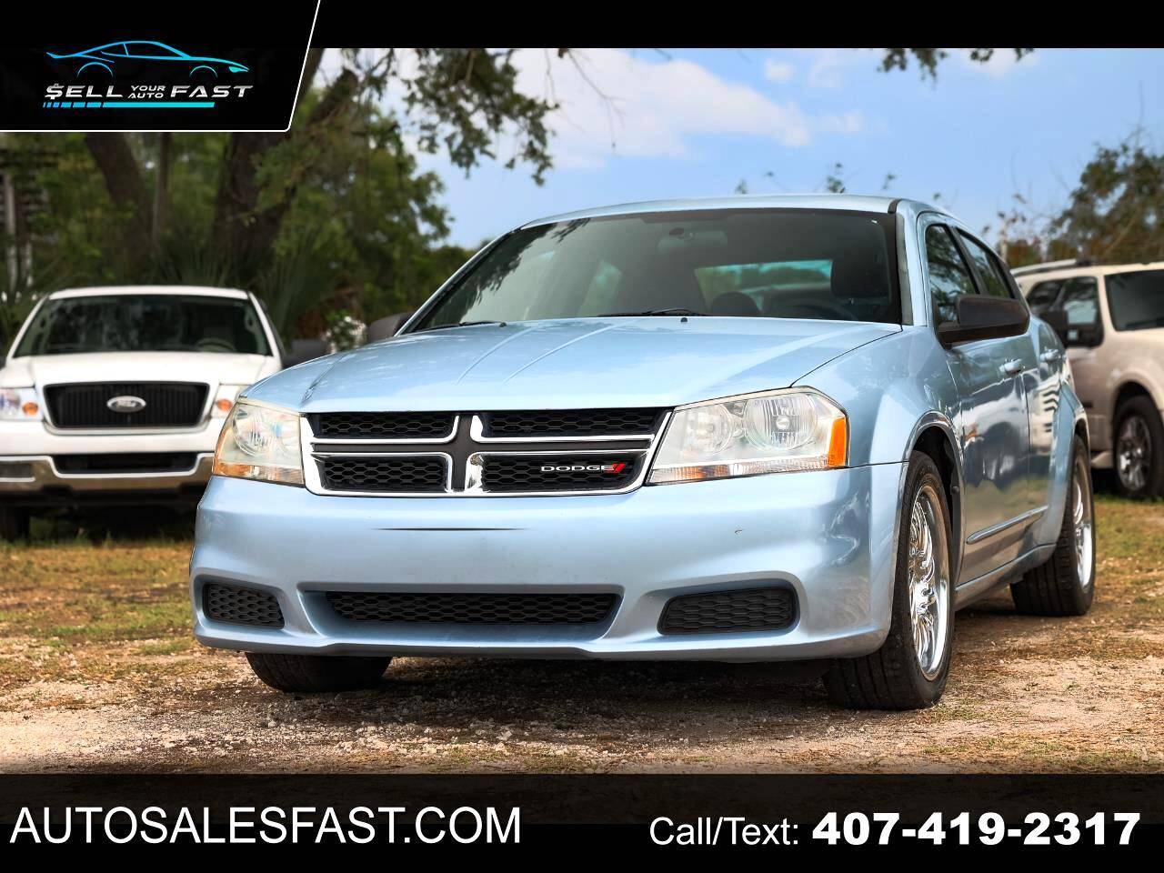 2013 Dodge Avenger SE — Sedan — 195,550 mi — Orlando, FL
