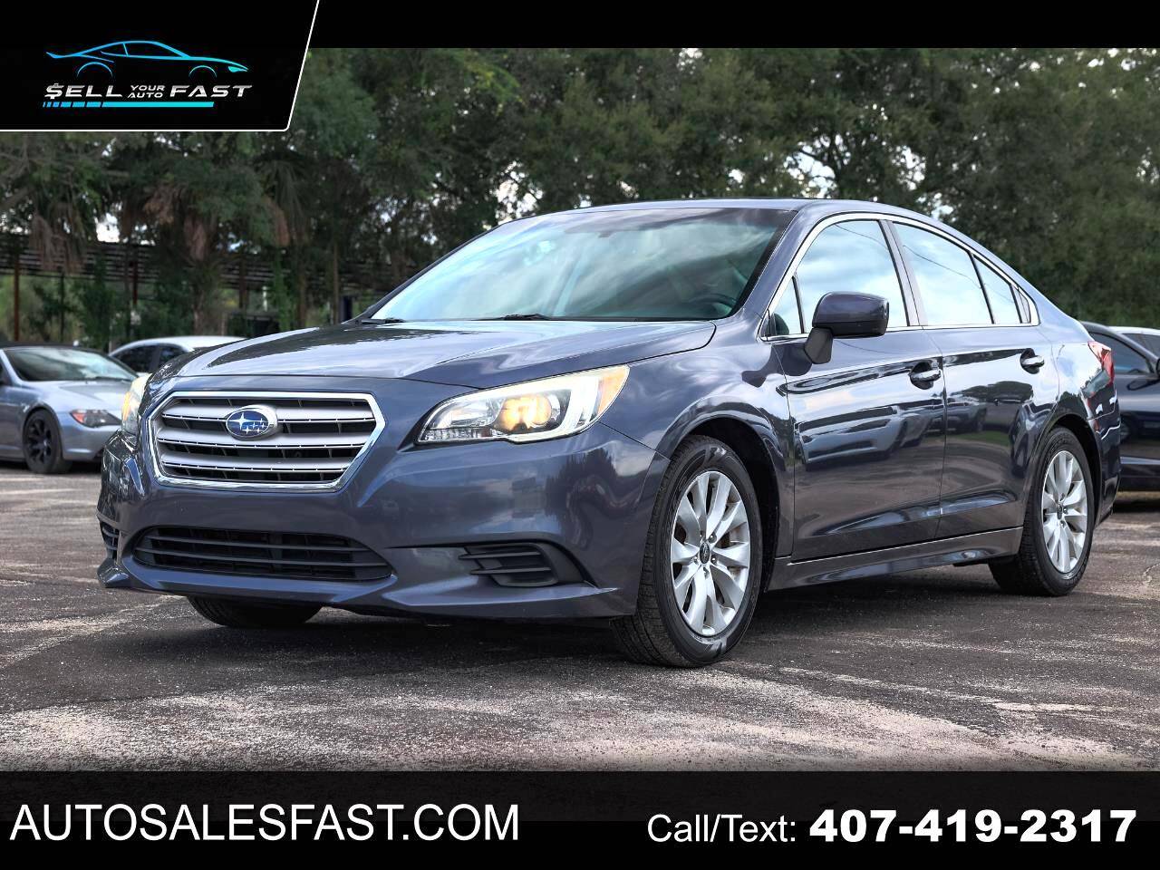 2015 Subaru Legacy 2.5i Premium — Sedan — 145,245 mi — Orlando, FL