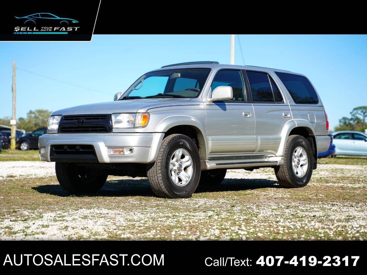 2001 Toyota 4Runner Limited — SUV — 198,483 mi — Orlando, FL