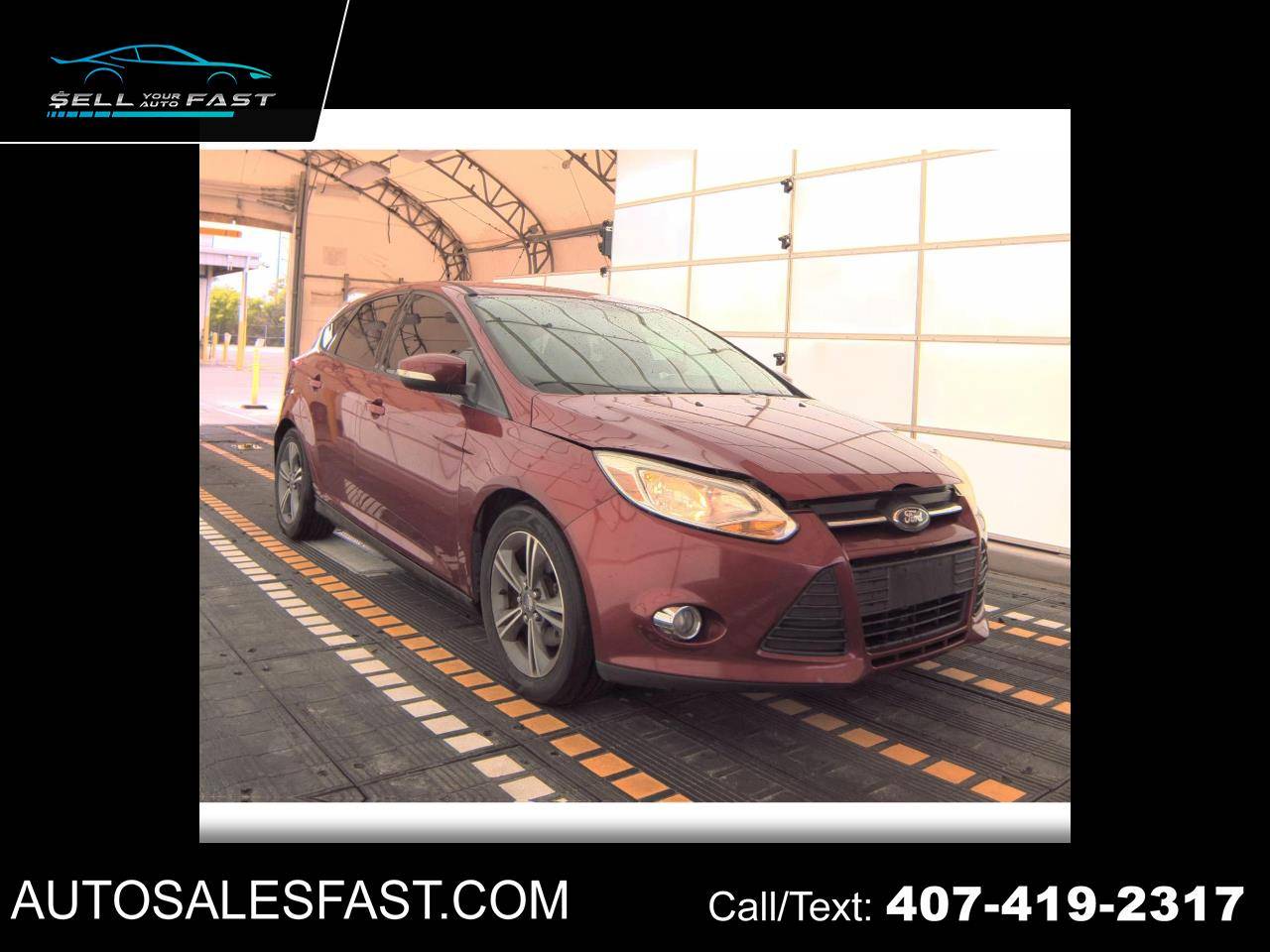 2014 Ford Focus SE — Hatchback — 125,666 mi — Orlando, FL