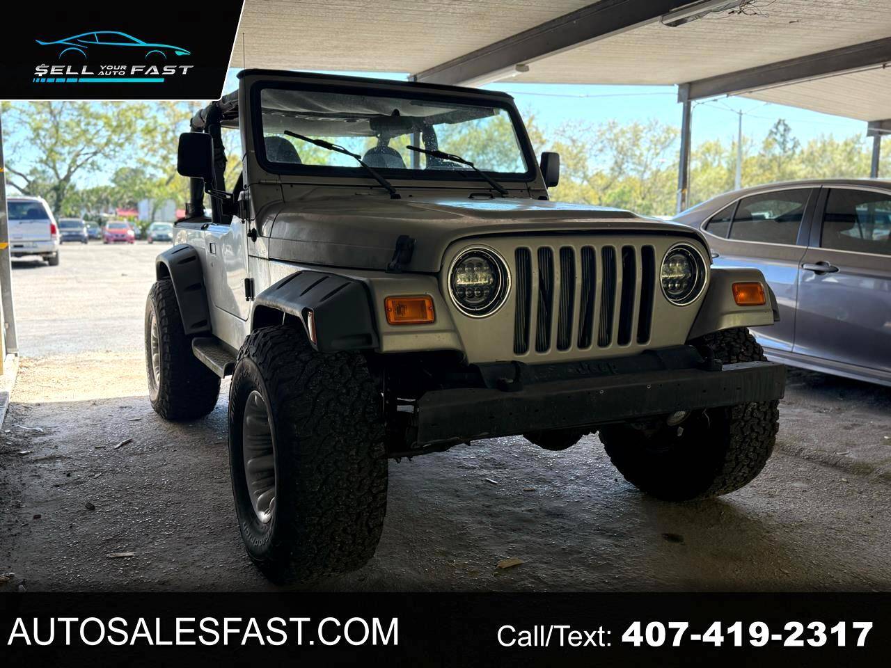 2000 Jeep Wrangler SE — SUV — 178,937 mi — Orlando, FL
