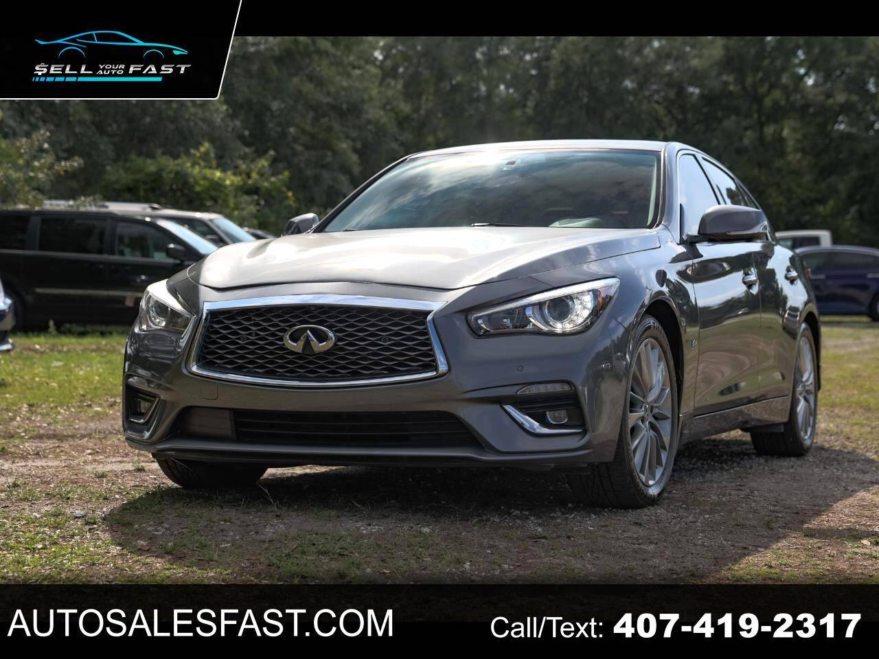 2021 INFINITI Q50 3.0t LUXE — Sedan — 56,225 mi — Orlando, FL