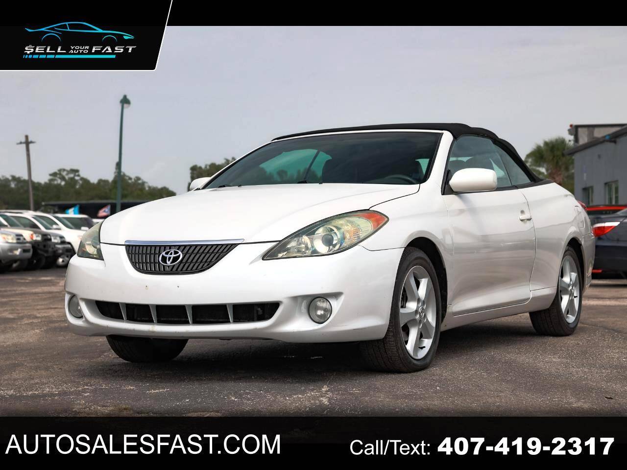 2006 Toyota Camry Solara SLE V6 — Convertible — 161,399 mi — Orlando, FL