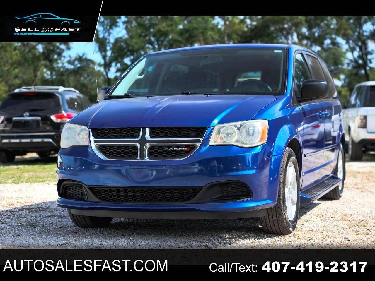 2013 Dodge Grand Caravan SE — Minivan — 124,426 mi — Orlando, FL
