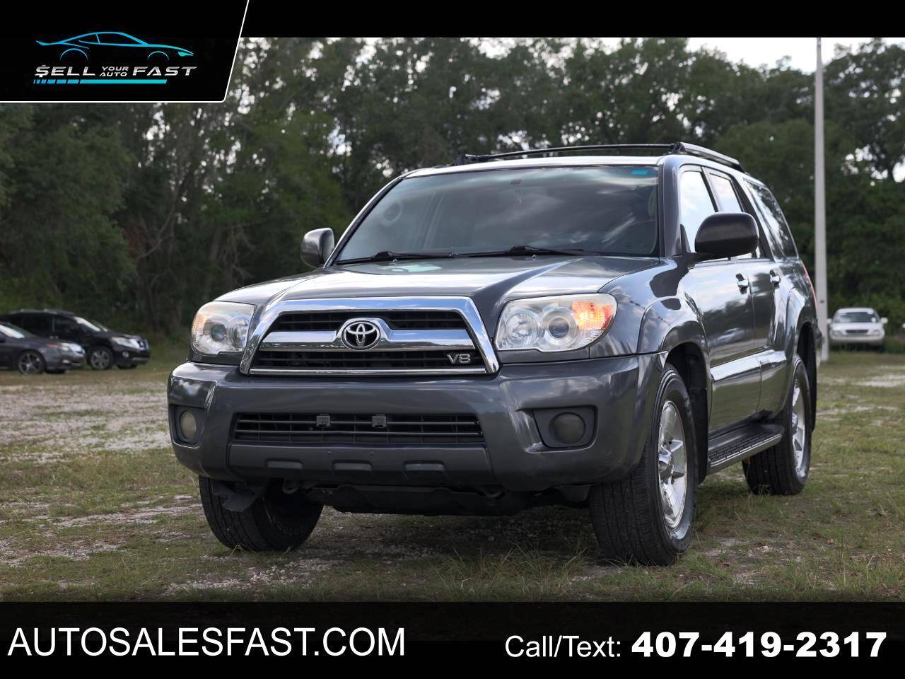 2008 Toyota 4Runner SR5 — SUV — 257,606 mi — Orlando, FL