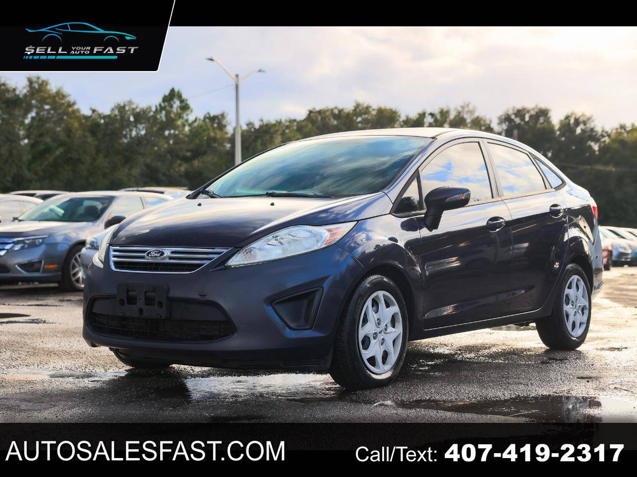 2013 Ford Fiesta SE — Sedan — 128,114 mi — Orlando, FL