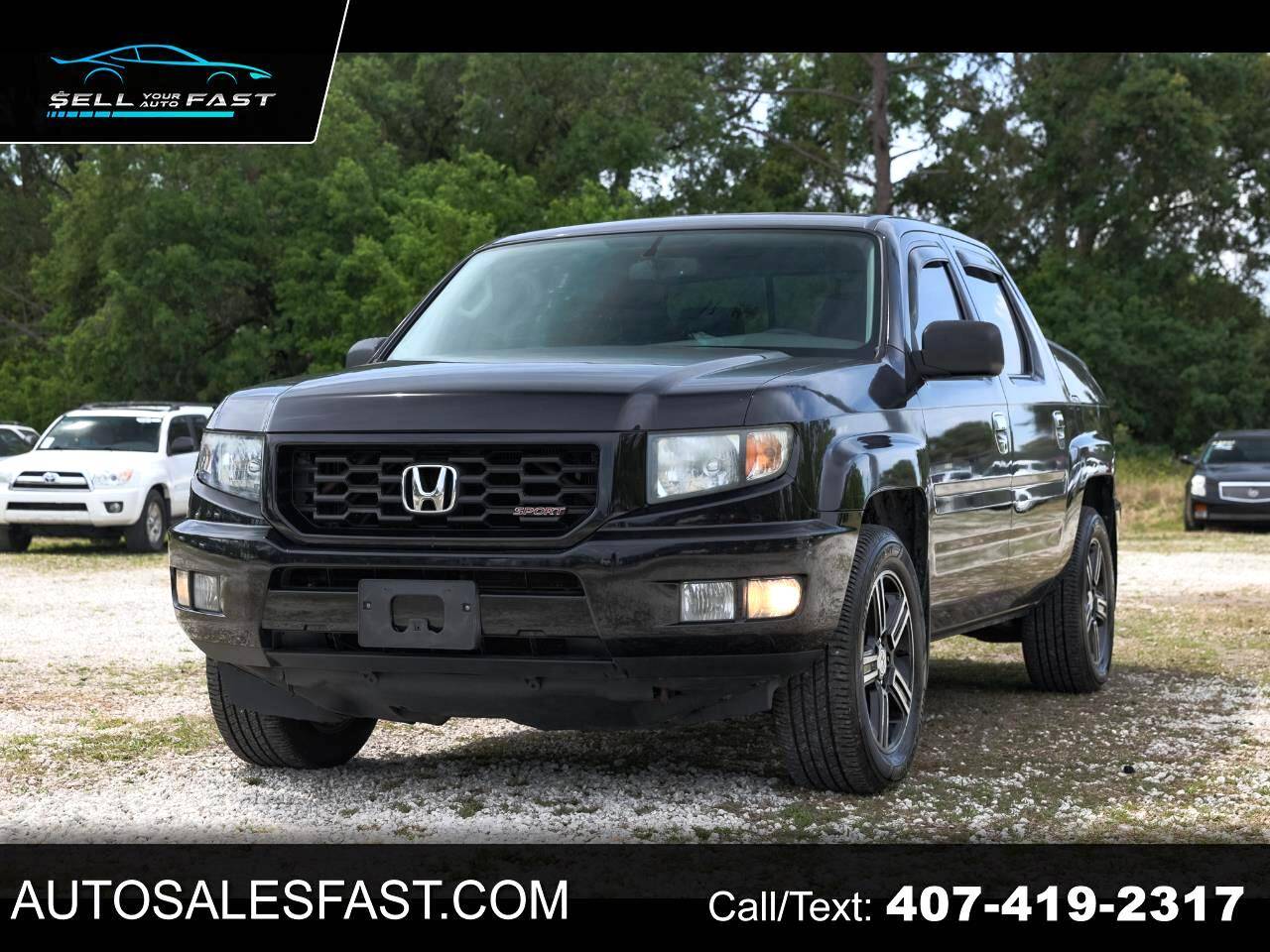 2014 Honda Ridgeline Sport — Pickup Truck — 194,253 mi — Orlando, FL