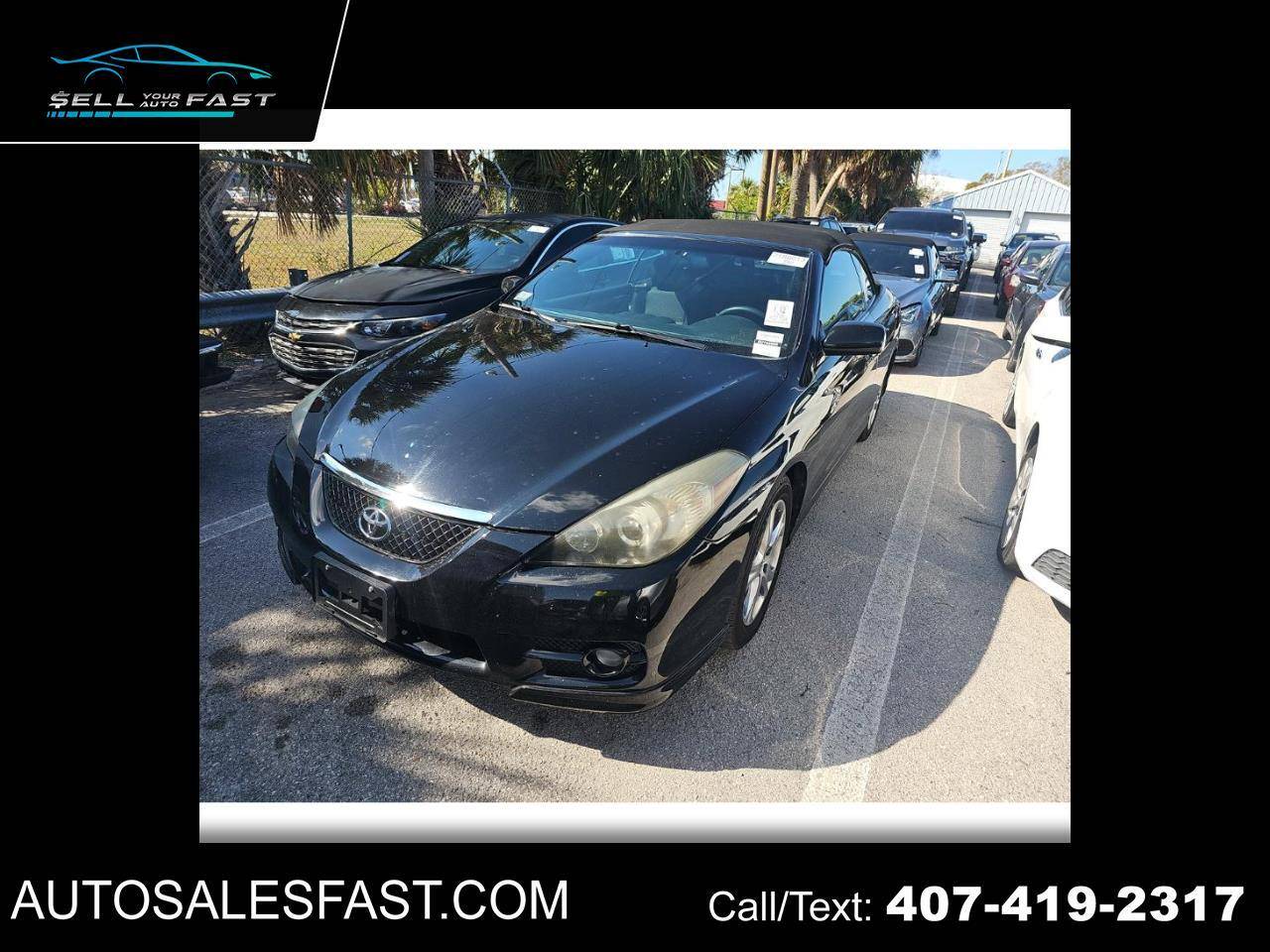 2008 Toyota Camry Solara SE V6 — Convertible — 22,704 mi — Orlando, FL