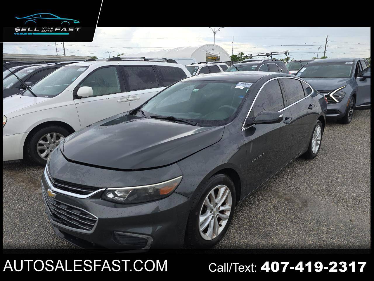 2017 Chevrolet Malibu LT — Sedan — 145,784 mi — Orlando, FL