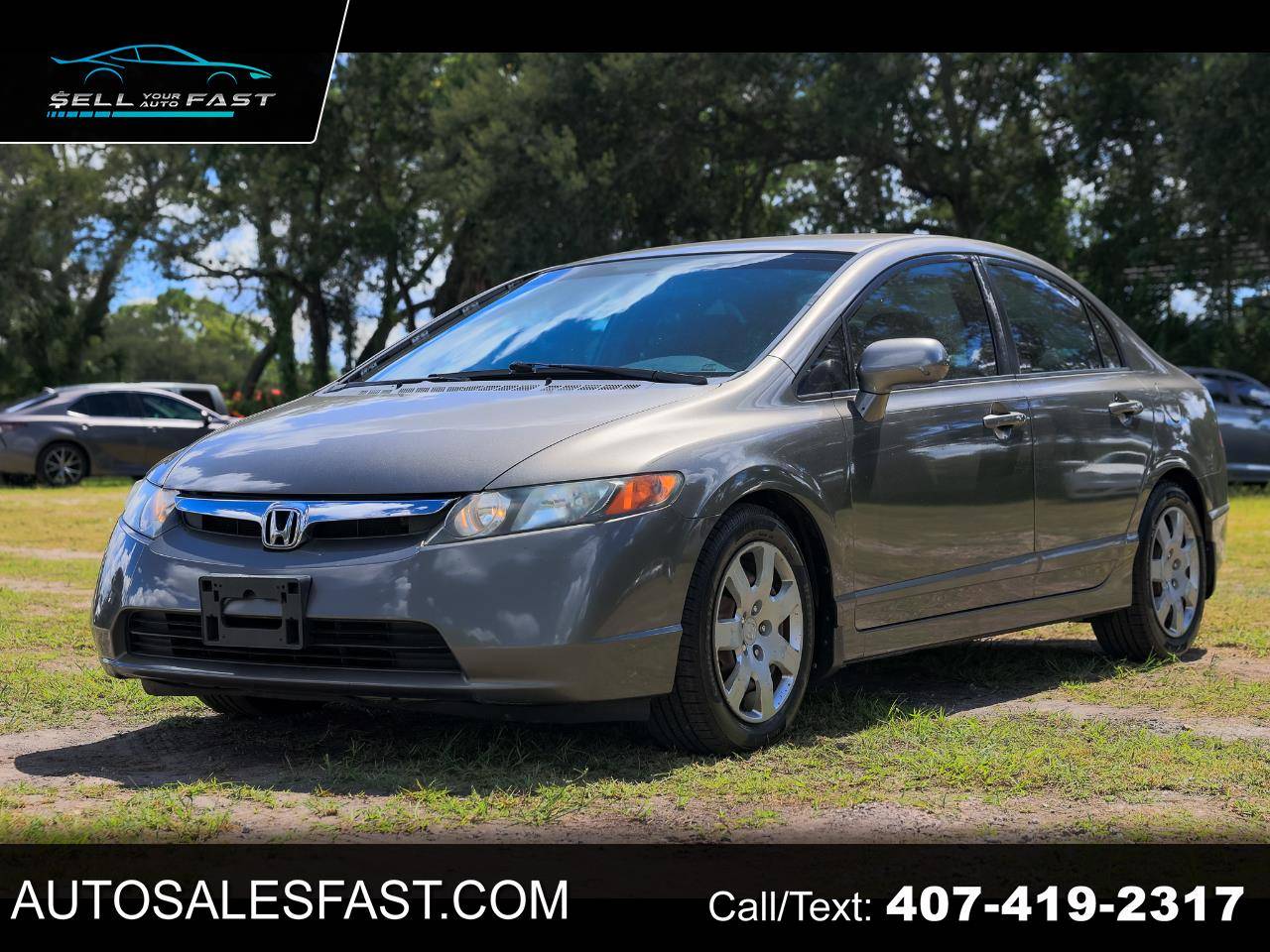 2008 Honda Civic LX — Sedan — 201,464 mi — Orlando, FL