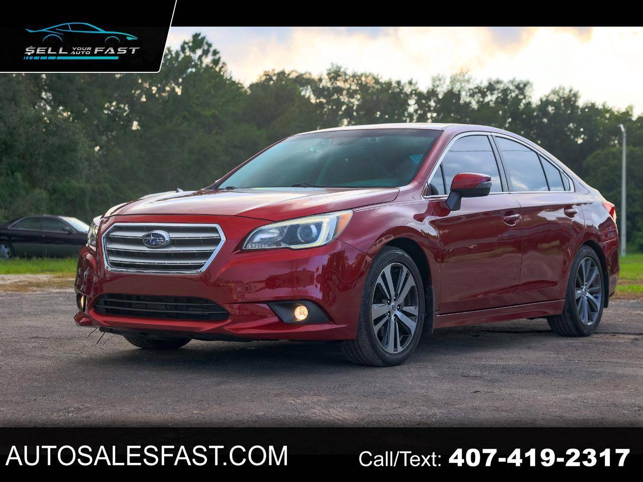 2015 Subaru Legacy 3.6R Limited — Sedan — 134,889 mi — Orlando, FL