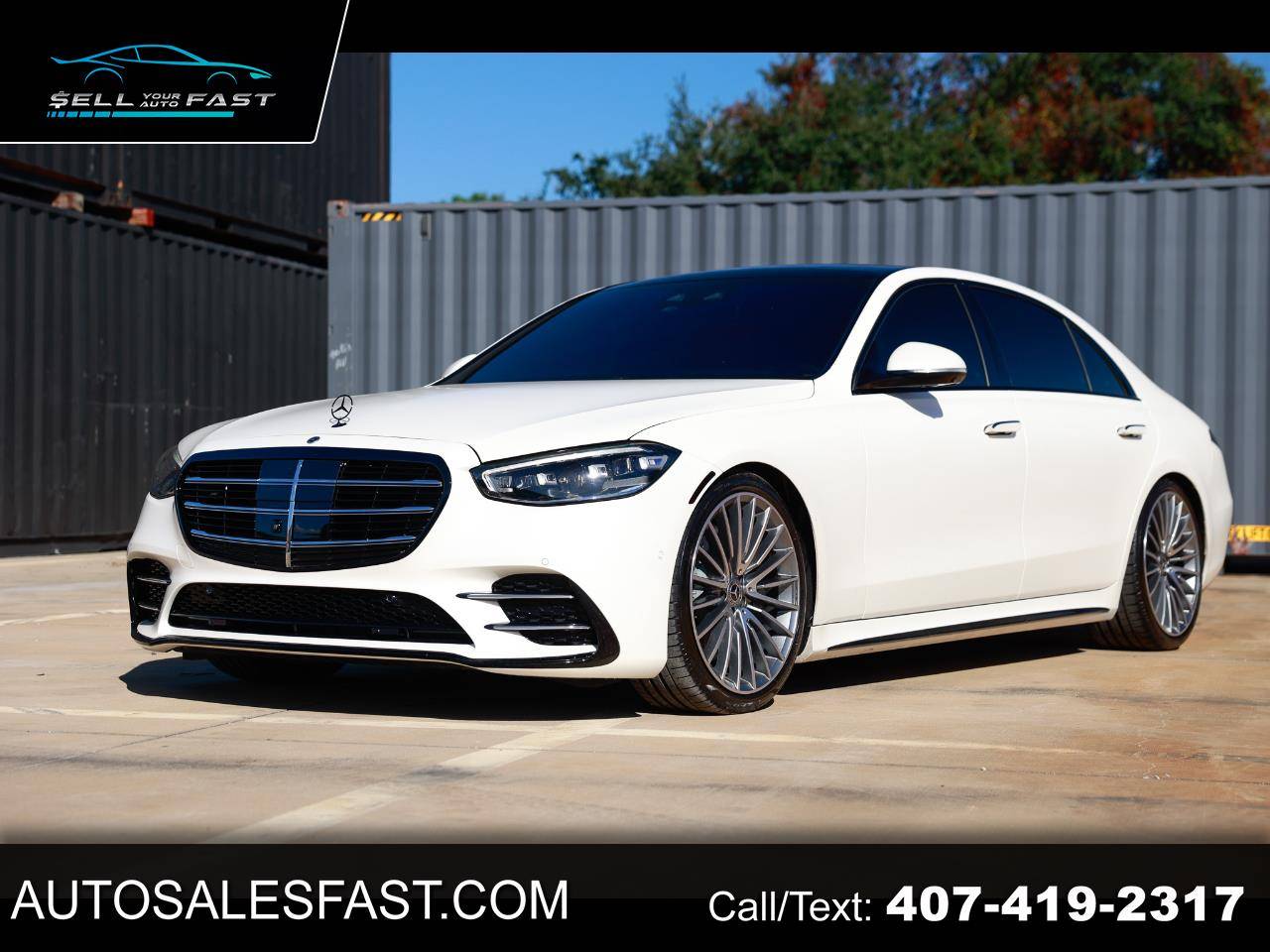 2022 Mercedes-Benz S-Class S 580 — Sedan — 12,509 mi — Orlando, FL