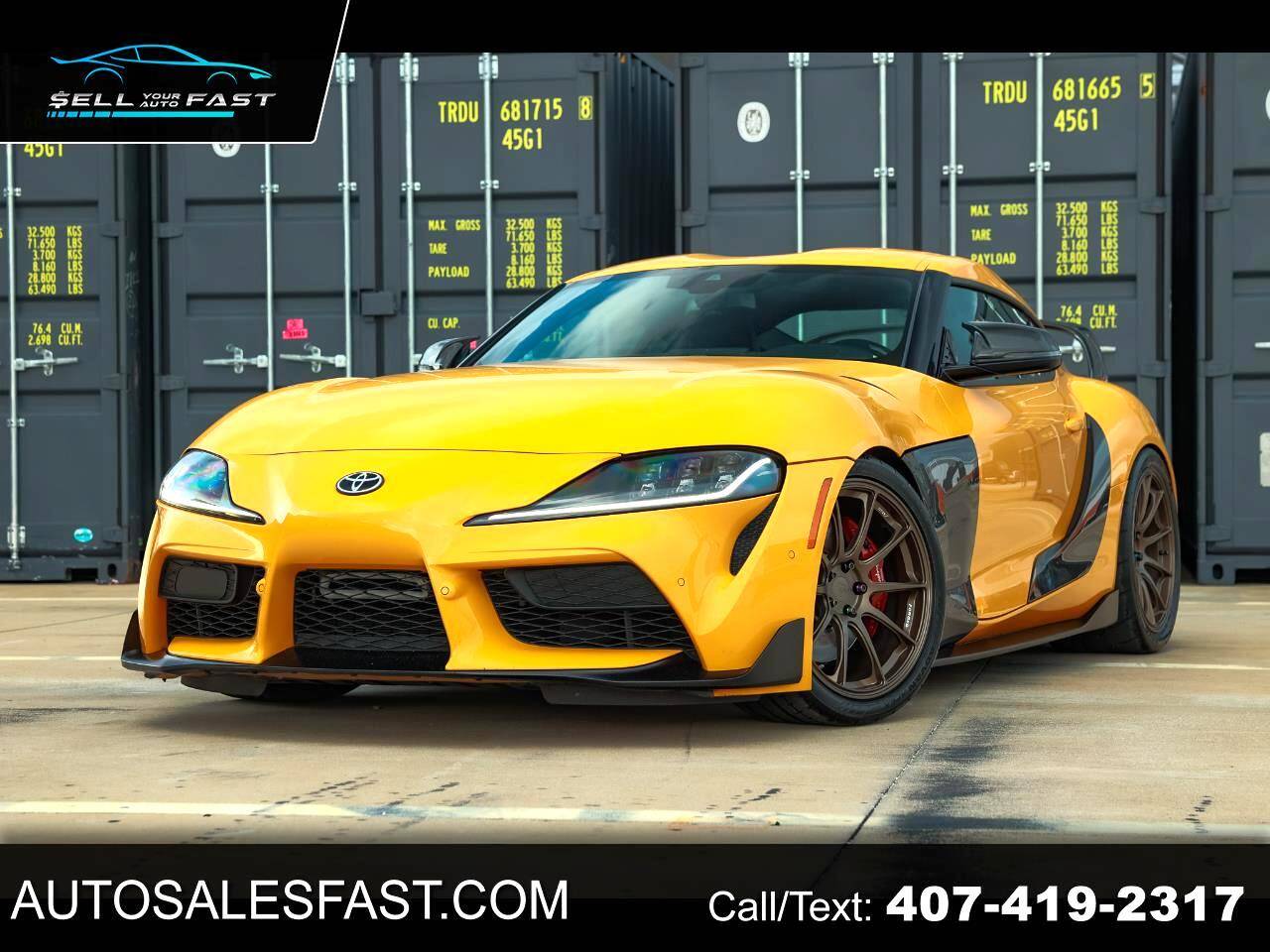 2021 Toyota GR Supra 3.0 Premium — Coupe — 37,914 mi — Orlando, FL