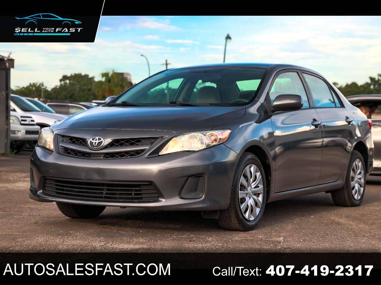 2012 Toyota Corolla L — Sedan — 147,693 mi — Orlando, FL