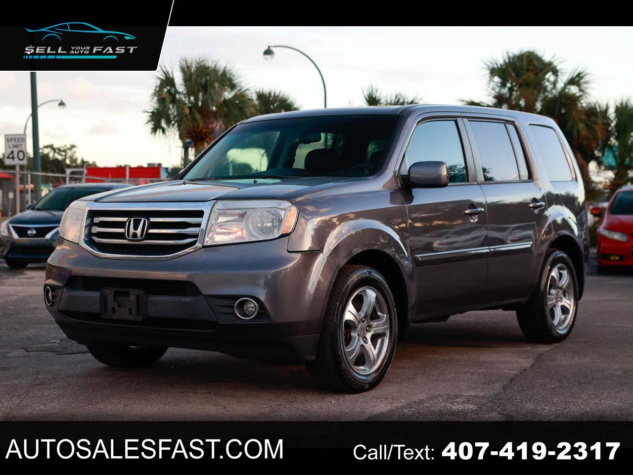 2015 Honda Pilot EX-L — SUV — 198,485 mi — Orlando, FL