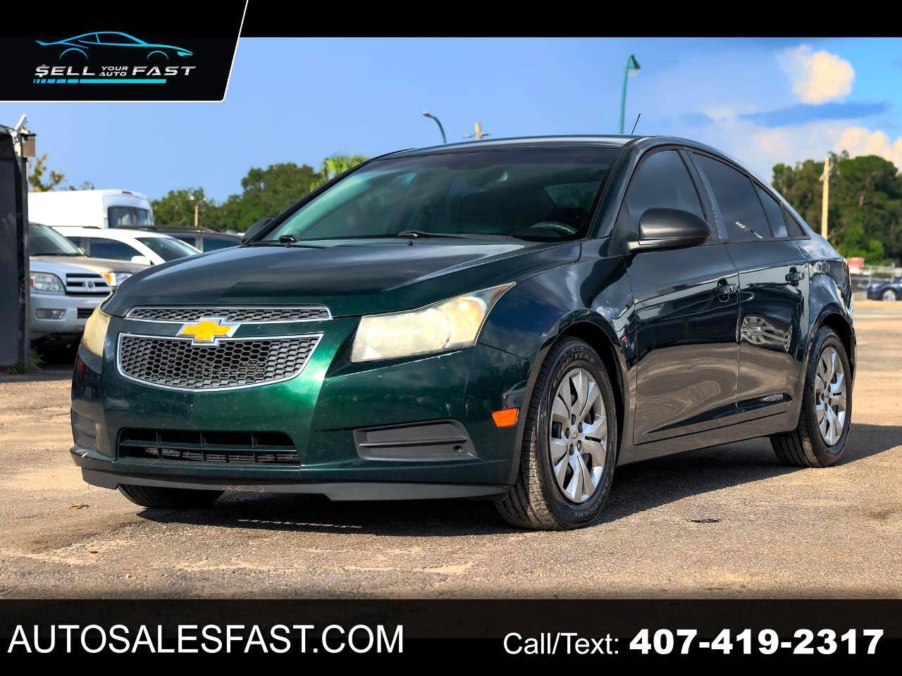 2014 Chevrolet Cruze LS — Sedan — 167,478 mi — Orlando, FL