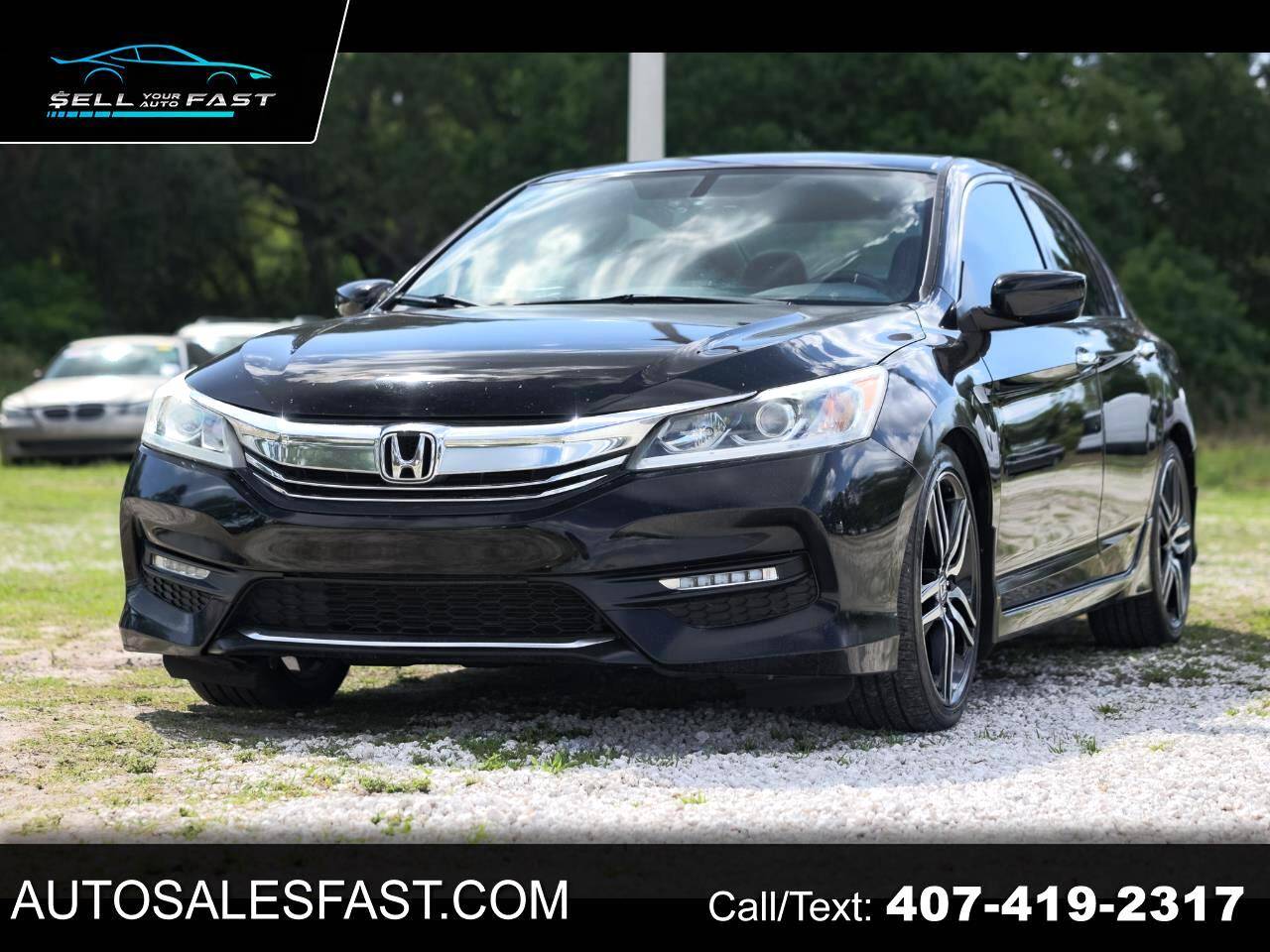 2016 Honda Accord Sport — Sedan — 91,699 mi — Orlando, FL